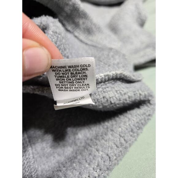 Magellan outdoors large classic fit women's gray partial button up sweater - Picture 7 of 9